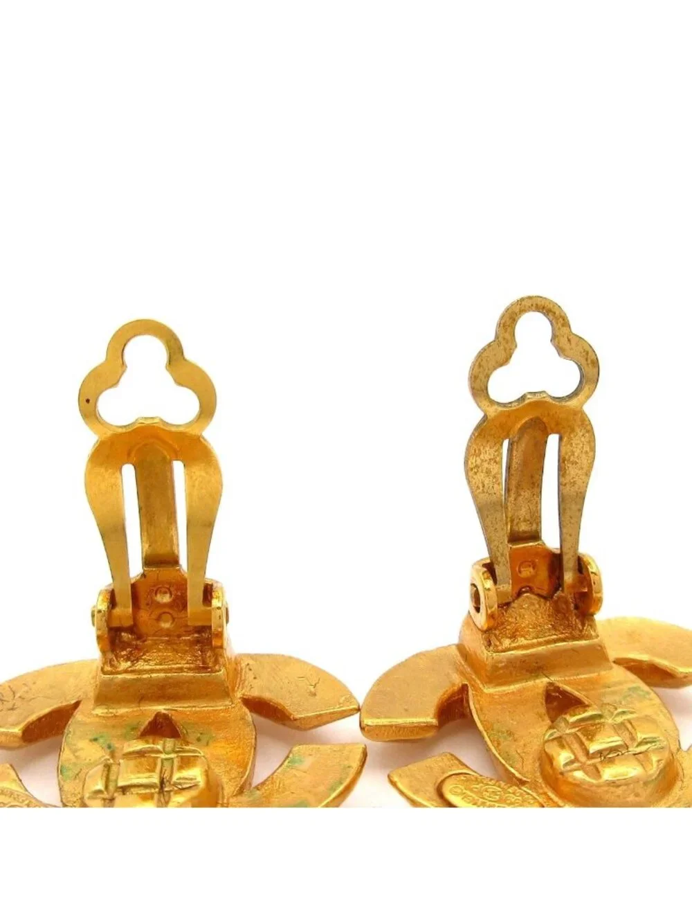 Chanel Earrings Gold